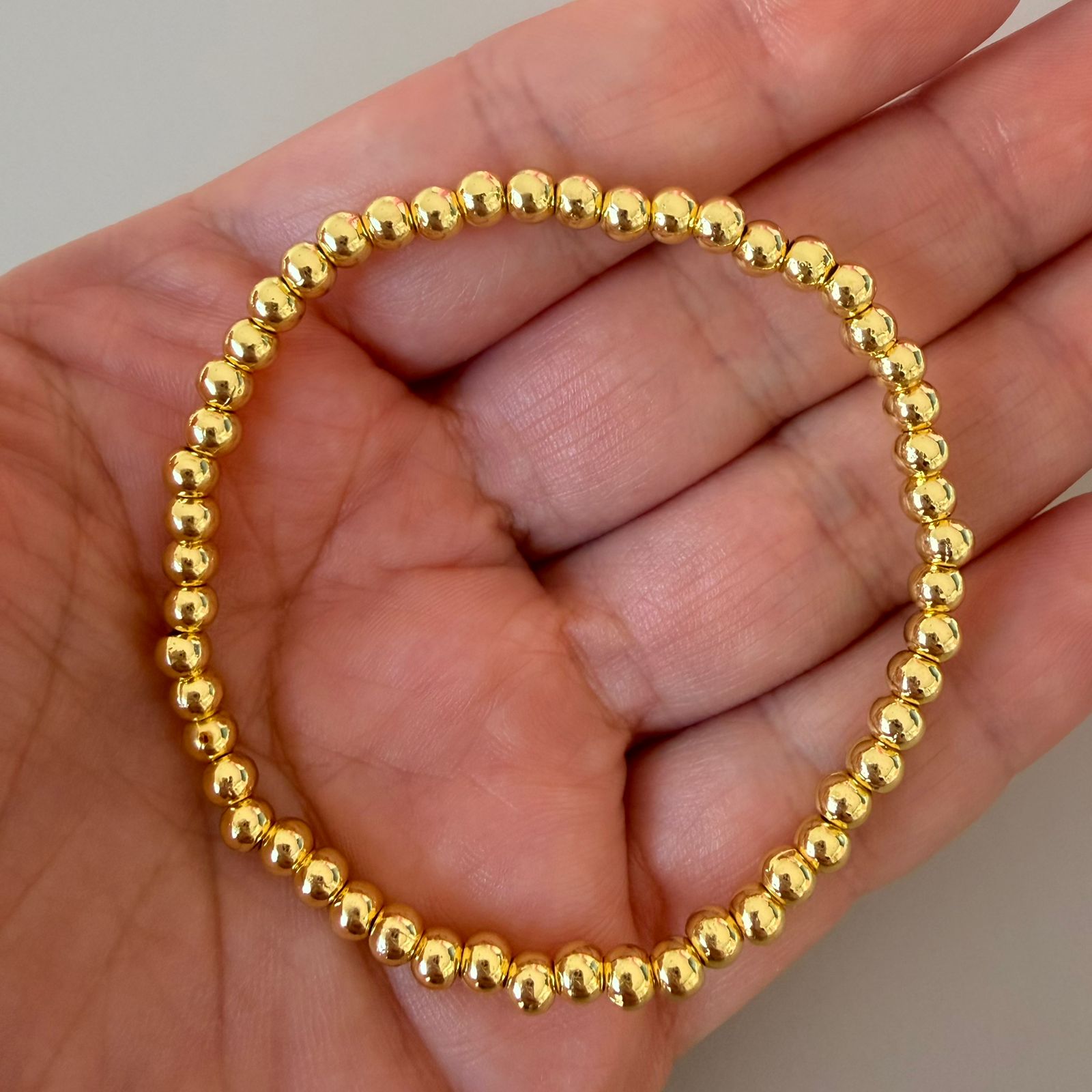 PULSERA BOLITA 4MM